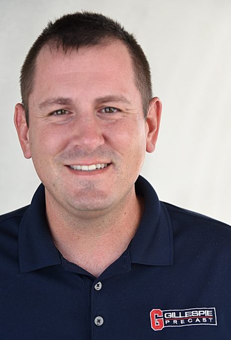 Gregg Dadds Sales Engineer Gillespie Precast