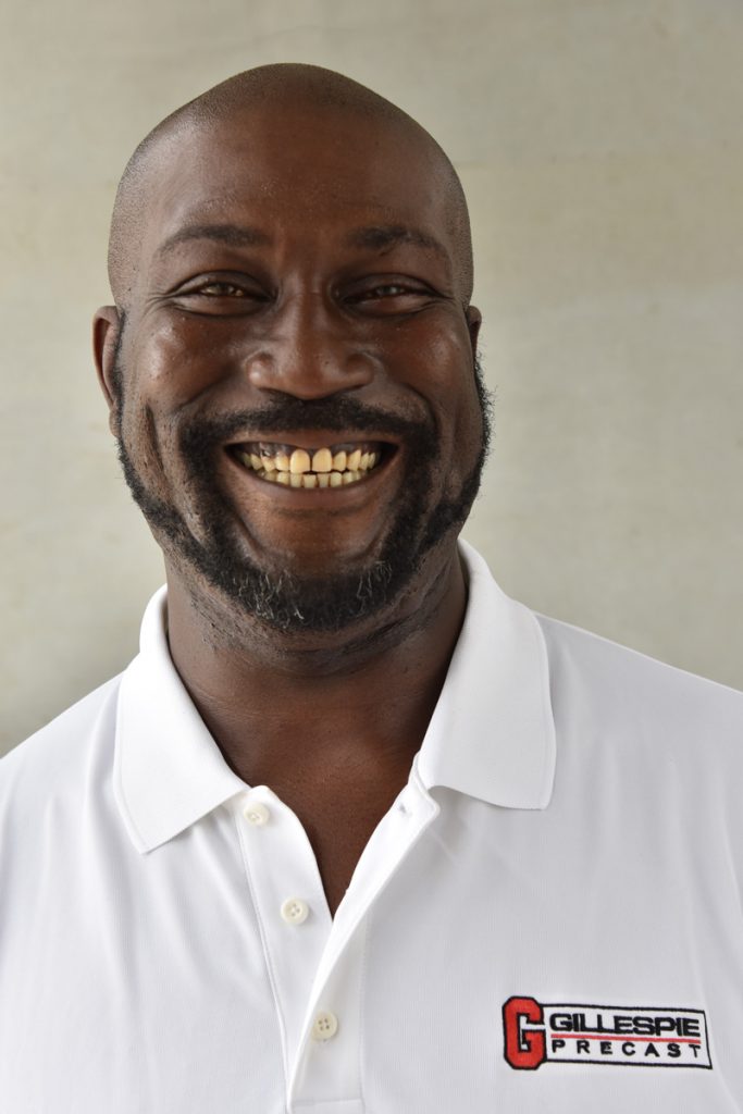 Eddie Dorsey Manager, Plant 1 Gillespie Precast