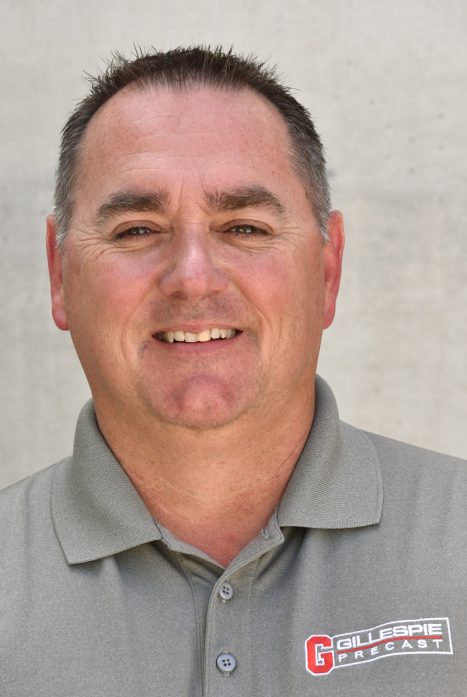 Kevin Sockriter Sales Engineer Gillespie Precast