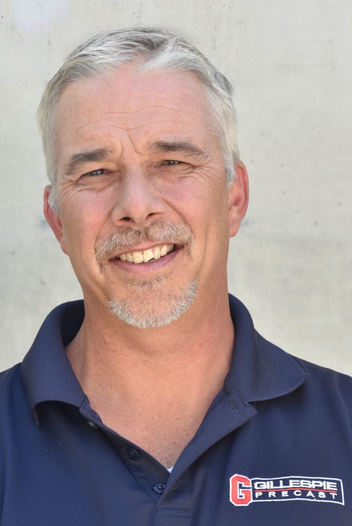 Sean Smith, Sales Engineer Gillespie Precast