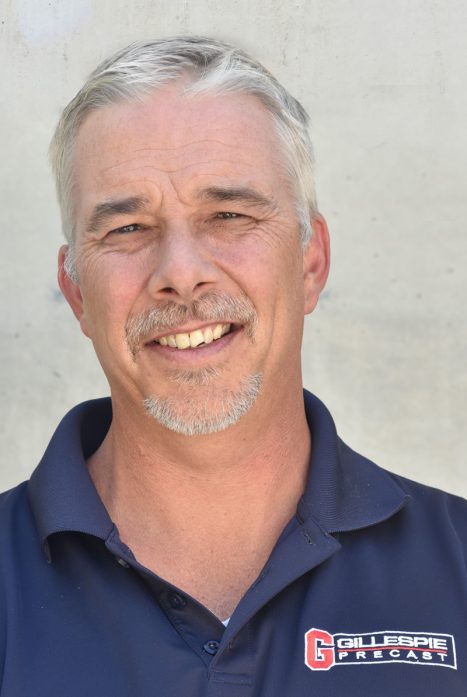 Sean Smith, Sales Engineer Gillespie Precast