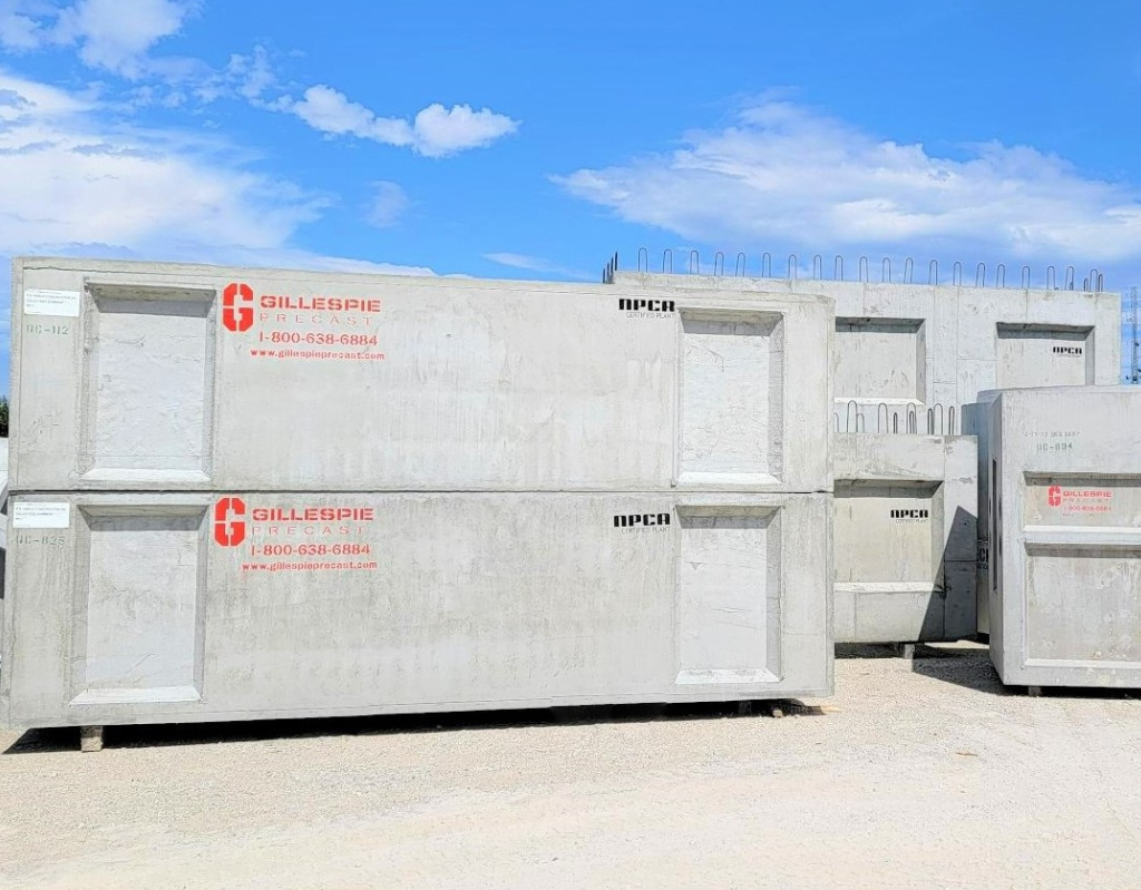 Gillespie Precast Dominion Energy, BGE and Pepco Product Line