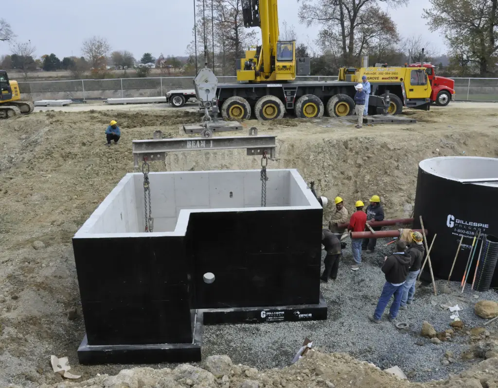 Gillespie Precast Pump Stations
